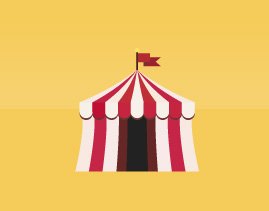 Programy objazdowe w namiocie cyrkowym